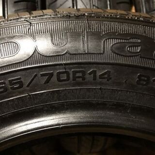 GOODYEAR DuraGrip 165/70R14 14インチ 夏タイヤ 4本 ヴィッツ ポルテ マーチ スイフト ブーン等　(MTC54) クレジットカード QR決済可能の画像