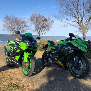 緑色のバイクカモン！ - 友達