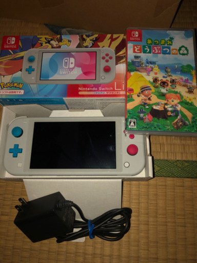 緊急今日まで値下げ！Switchライトザシアンザマゼンタとあつもりまとも売り！