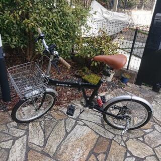 取引決定しました。  折り畳み自転車  20インチ  6速  室内保管