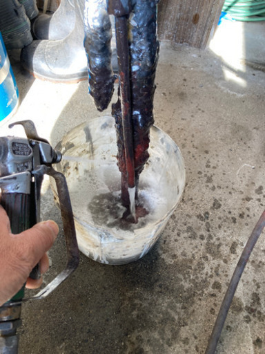 エアレス塗装機、ジャンク、セイワ.スーパー60L.30m