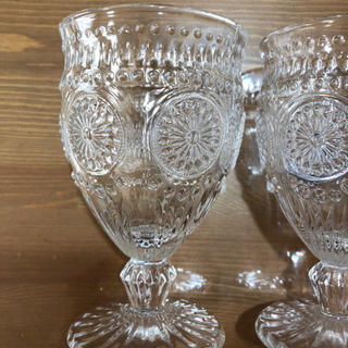ダルトン　DULTON  ガラスコップ　ワイングラス　ボヘミアングラスの画像