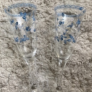 アフタヌーンティー　ワイングラス　２つセット