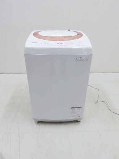 TOSHIBA 東芝 ZABOON ザブーン AW-D836(P) 洗濯機 8キロ 2017年製