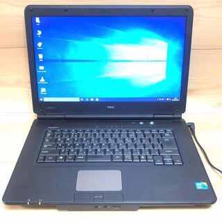 1台限定 赤字覚悟 送料無料 ノートパソコン 中古動作良品 15.6型 NEC VY22GX-A Core i3 2GB 160G DVD-ROM Windows10 Office 初心者向け 1台限定 赤字覚悟 送料無料 ノートパソコン 中古動作良品 15.6型 NEC