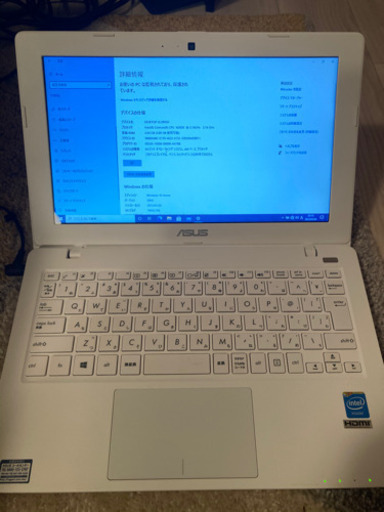 美品　ASUS X200MA-KXWHITE ノートパソコン
