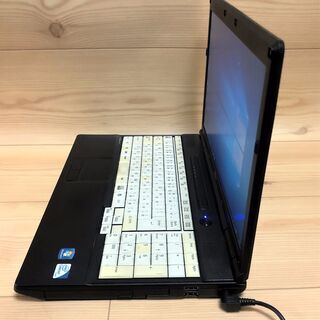 ノートパソコン 中古動作良品 15.6型 富士通 A561/D Celeron 4GB 250GB