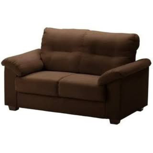 【IKEA】良品　2人がけソファー　brown