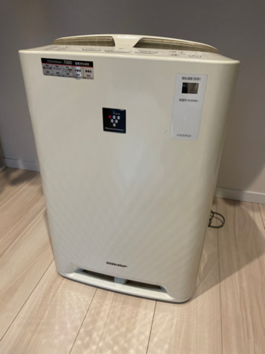 シャープ 空気清浄機 加湿器 2012年製