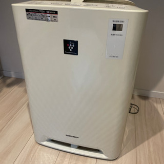 シャープ 空気清浄機 加湿器 2012年製
