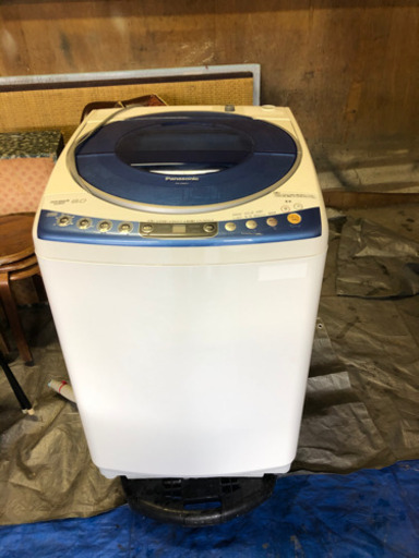 中古　Panasonic 洗濯機　NA-FS 80H1 8kg