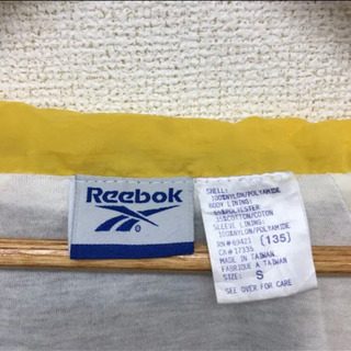 【値下げしました】リーボック　Reebok ナイロンジャケット　ウインドブレーカーの画像
