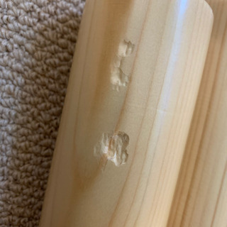 シングル脚付きマットレス（ブルー）※2/9までに取りに来れる方の画像