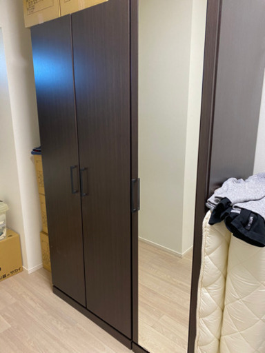 ワードローブ&ミラーワードローブ セット ニトリ