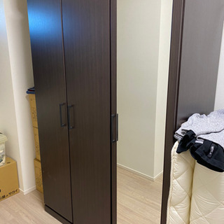 ワードローブ&ミラーワードローブ セット ニトリ 