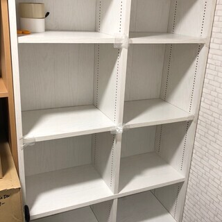 本棚 木製 ニトリ ２年弱使用 幅76.4cm×奥行29cm×高...
