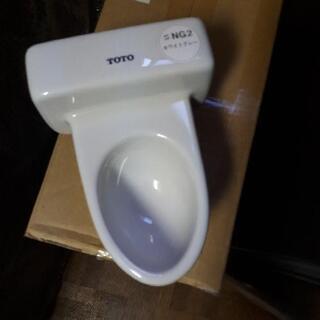 非売品　TOTO　便器オブジェ　ホワイトグレー