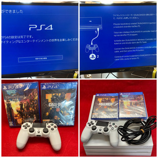 PS4 PRO 1TB CUH-7200B 最終モデル 新品ソフト付きの画像