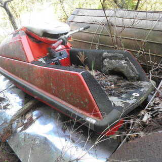 ヤマハ★ジェットスキー★ガラ★中身なし★ジャンク★引取限定の画像