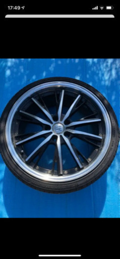 ※お話中。近々削除予定‼︎今月中値引き有り‼︎バリ溝　19インチ　タイヤホイールセット