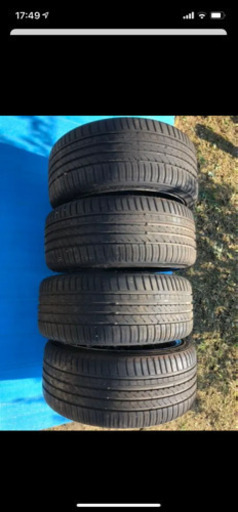 ※お話中。近々削除予定‼︎今月中値引き有り‼︎バリ溝　19インチ　タイヤホイールセット