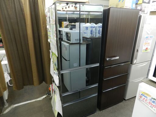 【配送・設置無料】セット割引有り★東芝 GR-K460FWX（X） [冷蔵庫 （462L・フレンチドア ） 6ドア VEGETA（べジータ） FWシリーズ ダイヤモンドミラー]