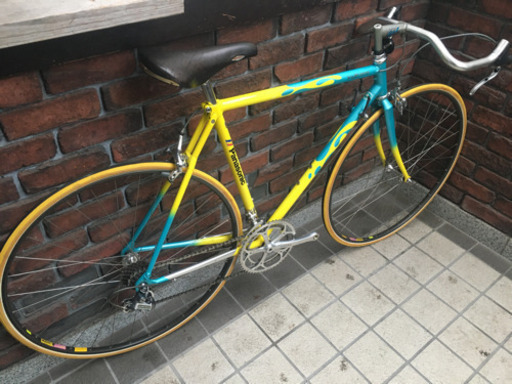 中古 パナソニック アルミロードバイク 74組み
