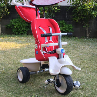 美品　三輪車　smart trike 女の子 美品 三輪車 smart trike 女の子