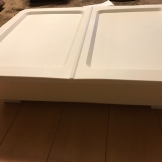 IKEAの収納ケース　小2個　大2個の画像