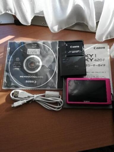 Canon IXY420F ピンク(wifi内蔵)