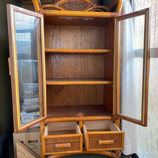 籐家具　収納の画像