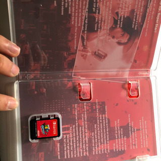 nintendo switch マリオオデッセイソフト箱付きの画像
