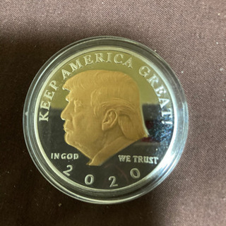 トランプ大統領　記念メダル18KGP
