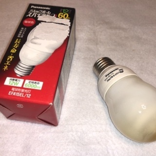 電球　パナソニック　パルックボール　EFA15EL／12