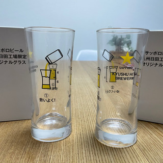 サッポロビールオリジナル　ビールグラス　ペア