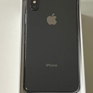 美品即決OK : SIMフリー iPhone X 256GB