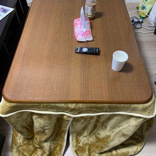 こたつ　75x105 掛け毛布付き