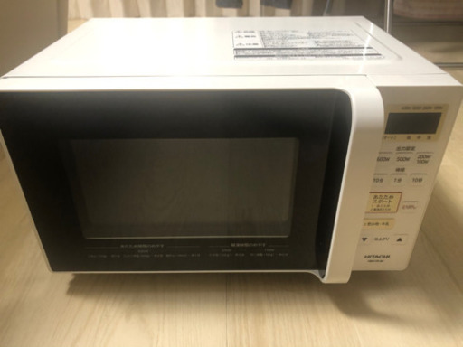 購入して1年半の良品！電子レンジ（白）