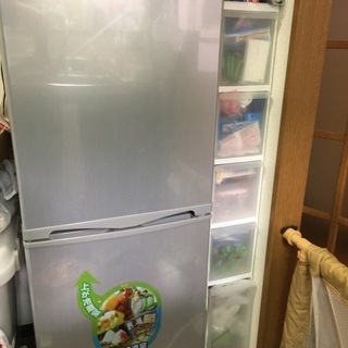 冷蔵庫もらってください。