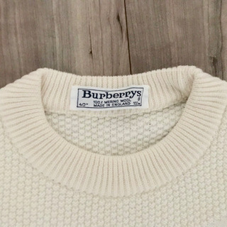 Burberry ⭐︎バーバリー⭐︎セーター⭐︎オフホワイト⭐︎Mの画像