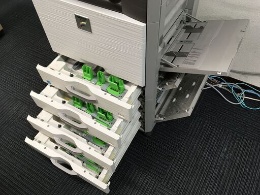 【2月1日にメンテ・部品交換済み】シャープ A3カラー複合機 SHARP MX-2310F（4段給紙・自動両面機能など）