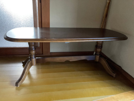 三連休限定お値下げ⭐︎リビングテーブル　カリモク