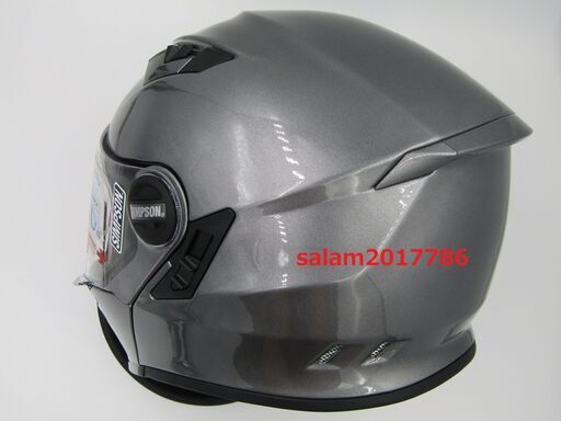 ★即納★新品★SIMPSON ダークサム ガンメタル M(57-58）