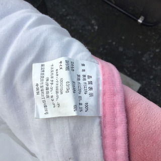 引き渡し決定！毛布敷パット3点セット　ピンク＆パープルの画像