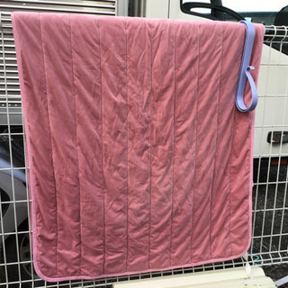 引き渡し決定！毛布敷パット3点セット　ピンク＆パープルの画像