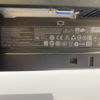 中古モニター 格安 Lenovo 19.5インチ LT2013SWAの画像