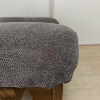 【お話中】学習椅子 ベルメゾン 背すじピンと学習チェア ライトグレーの画像