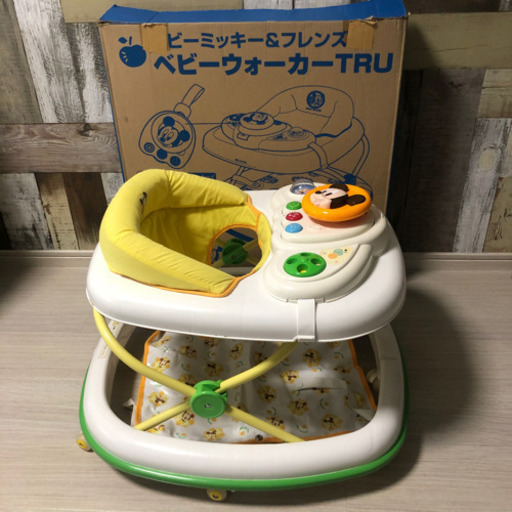 アイリスオーヤマ★ベビーウォーカー ミッキー 歩行器
