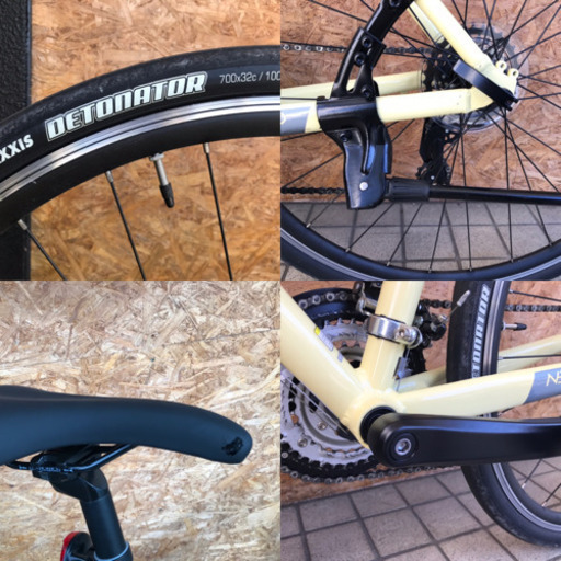 NESTO ネスト VACANZE 1 2019 軽量クロスバイク 街乗り、通勤・通学