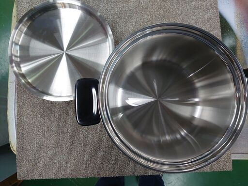 ビタクラフト(VitaCraft)　未使用　両手鍋 5.5L　深型　ウルトラ 9205【愛品倶楽部柏店】